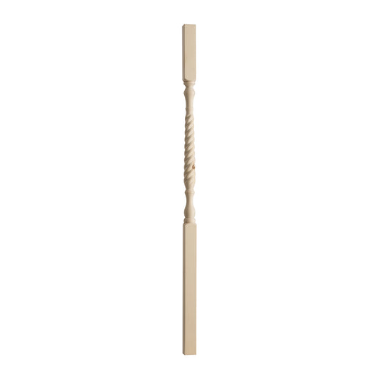 41mm Pine Barley Twist Spindle x 1100mm PEFC
