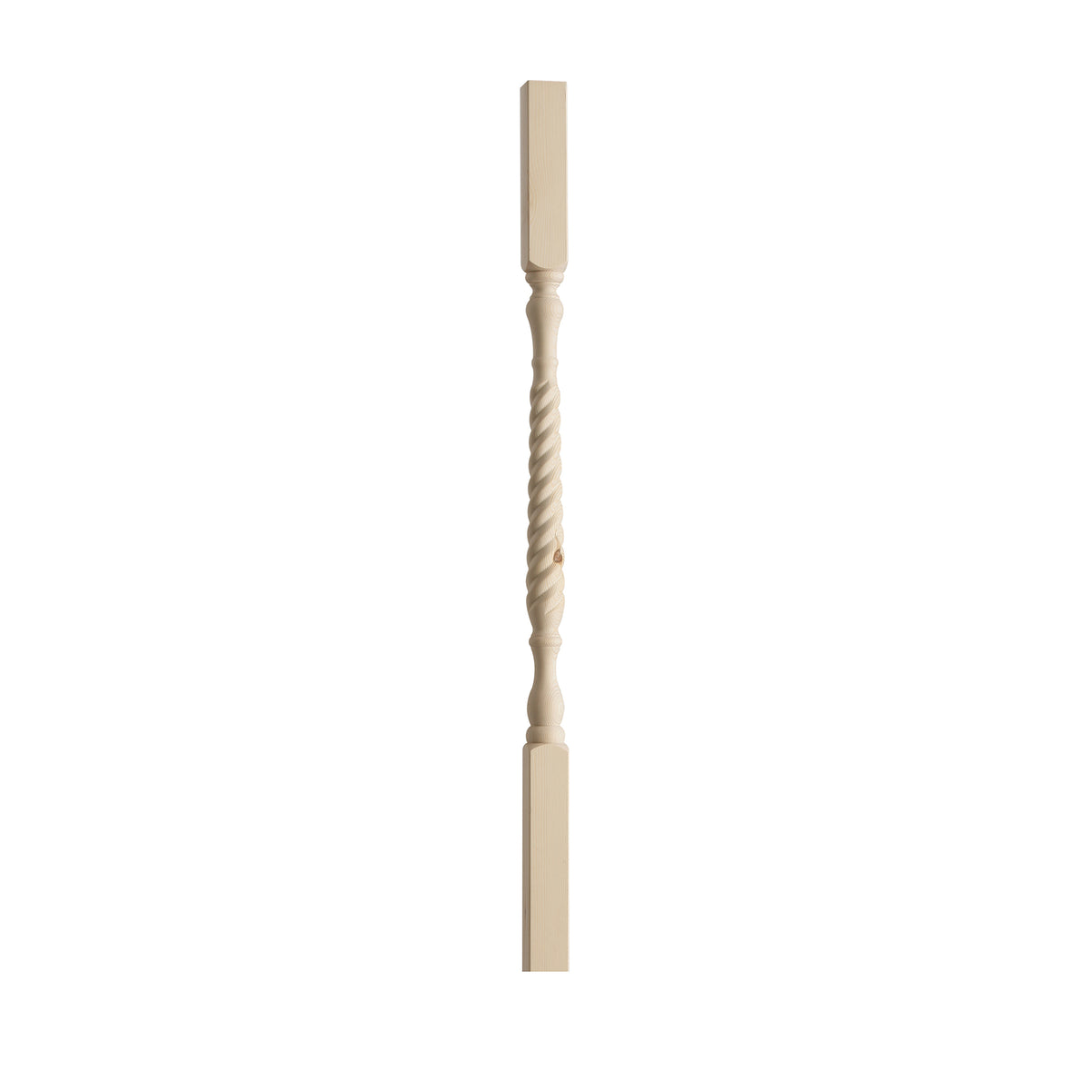 41mm Pine Barley Twist Spindle x 895mm PEFC