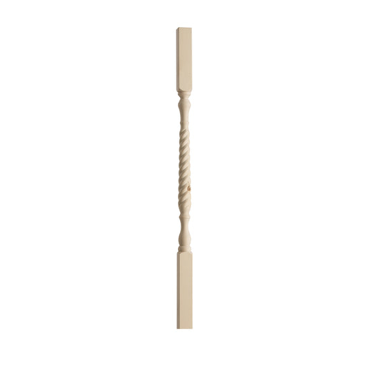 41mm Pine Barley Twist Spindle x 895mm PEFC