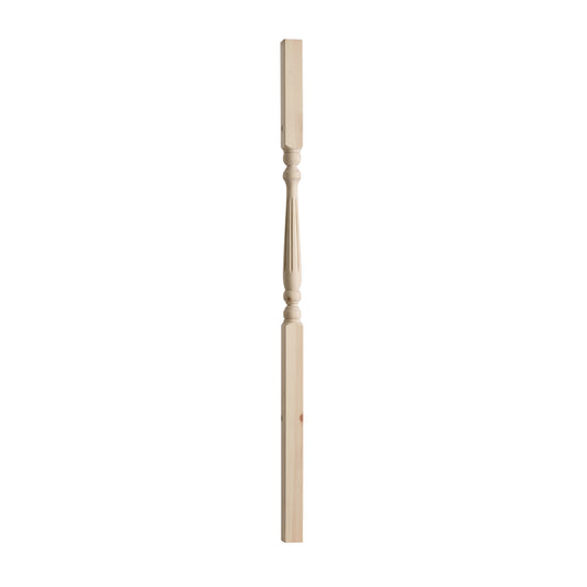 41mm Pine Fluted Spindle x 1100mm PEFC