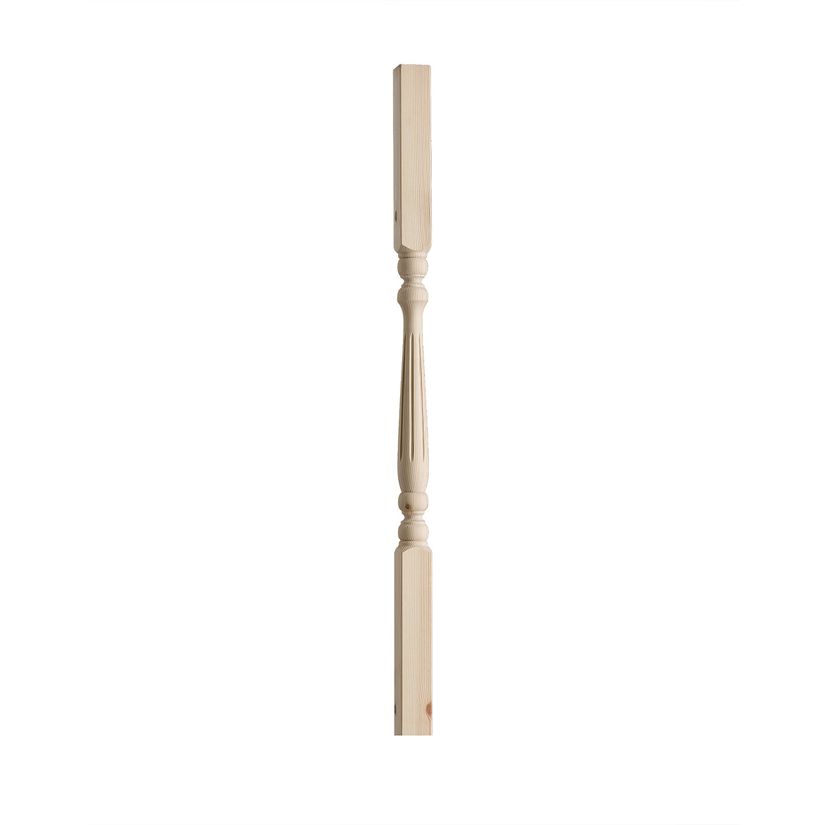 41mm Pine Fluted Spindle x 895mm PEFC