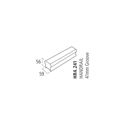 Pine 4.2mtr 41mm Handrail