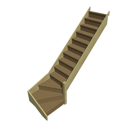 Made to Measure Trade Staircase - Pine and MDF